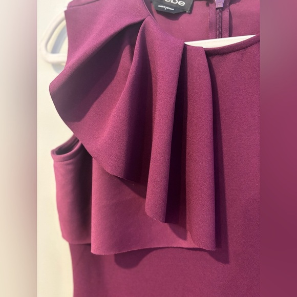 Bebe Rich Plum Midi Dress - Picture 6 of 9